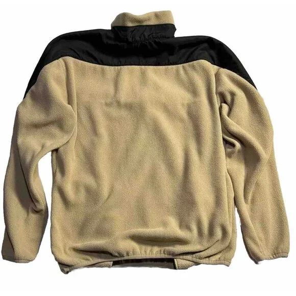 Numerals Urban Fit Beige Fleece Jacket Medium - Picture 12 of 15